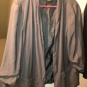 Simply Vera Vera Wang Blazer XXL Gray